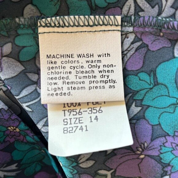 Pendleton  Button Blouse & Scarf Country Sophisticates Portland Oregon VINTAGE - Picture 4 of 6